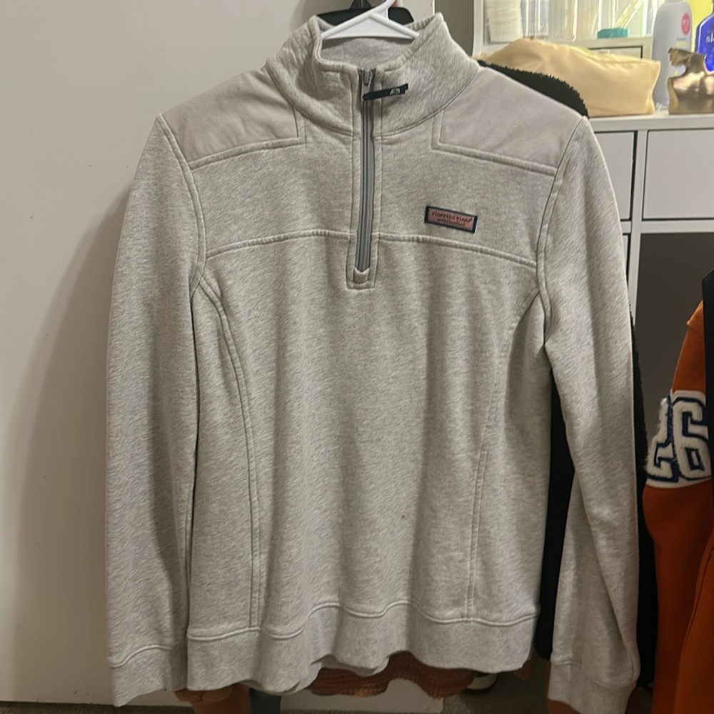 Vineyard vines women medium quarter zip